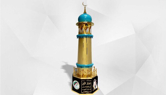 Trophies crafted for dignitaries